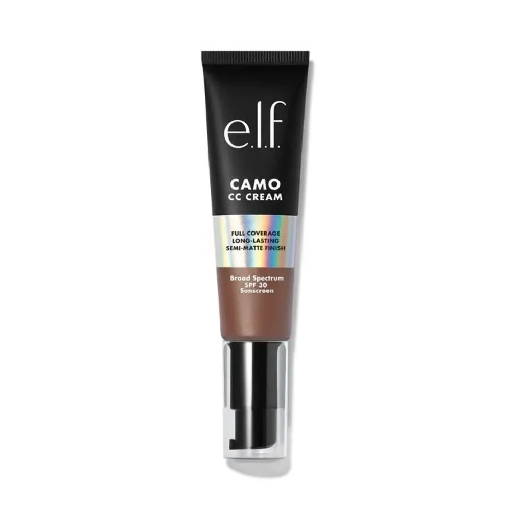e.l.f . Camo CC Cream Foundation Color Correct SPF30~DEEP 560C~1oz/30gm Exp 7/27